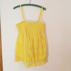 Yellow Tank top